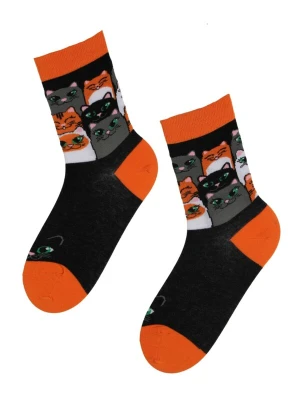 Obrázek produktu Sokisahtel Ponožky 'CATS PARTY funky colourful socks with cats' mix barev