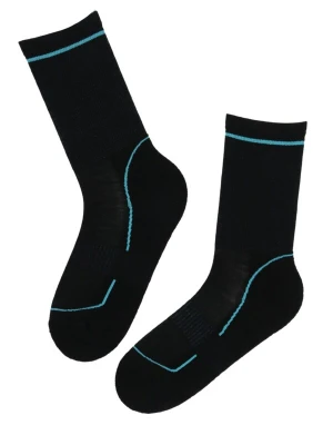 Obrázek produktu Sokisahtel Ponožky 'HIKER merino wool socks' černá