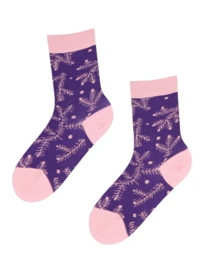 Obrázek produktu Sokisahtel Ponožky 'MOOD merino wool socks' fialová