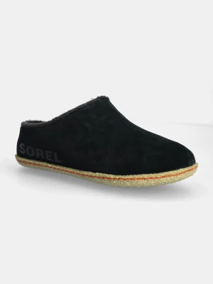 Obrázek produktu Sorel Dětské semišové papuče Sorel YOUTH LANNER RIDGE černá