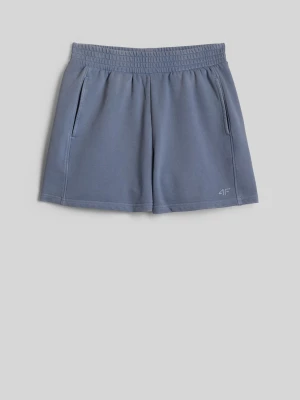 Obrázek produktu Dámské teplákové šortky - denim 4F tmavě modrý