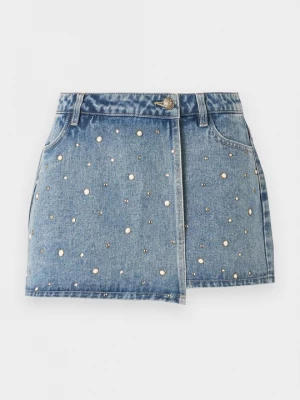 Obrázek produktu Šortková sukně Only světlemodrý denim