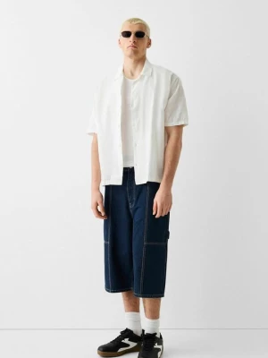 Obrázek produktu Šortky Bershka světlemodrý denim