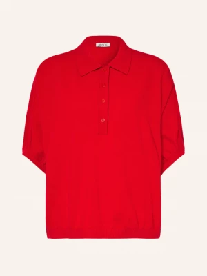 Obrázek produktu Sosue Pletená Polokošile S Merino Vlnou červená