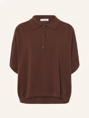 Obrázek produktu Sosue Pletená Polokošile S Merino Vlnou tmavě hnědá