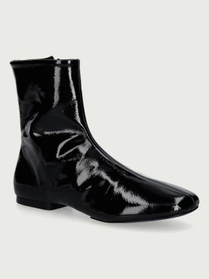 Obrázek produktu Souliers Martinez kotníkové boty dámské kožené MOLLI černá