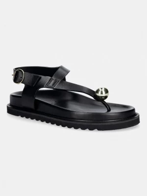 Obrázek produktu Souliers Martinez sandály dámské kožené SPIAGGIA černá
