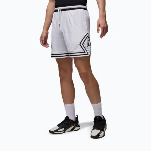 Obrázek produktu Spodenki koszykarskie męskie Nike Jordan Mesh Diamond 4" white / black / black