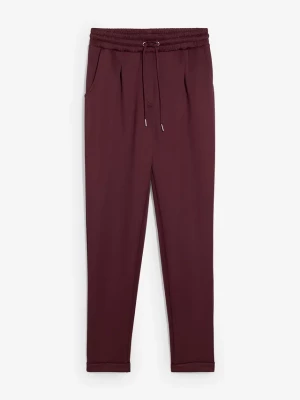 Obrázek produktu Spodnie chino z materiału scuba BonPrix czerwony