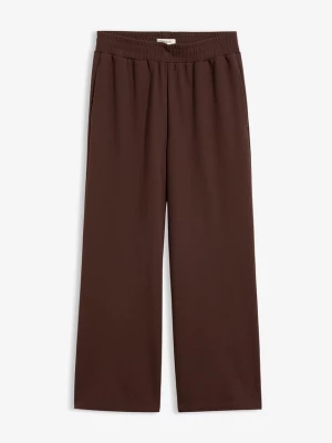 Obrázek produktu Spodnie culotte z piki BonPrix brązowy