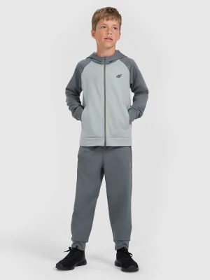 Obrázek produktu Sportovní kalhoty rychleschnoucí joggery chlapecké - šedé 4F