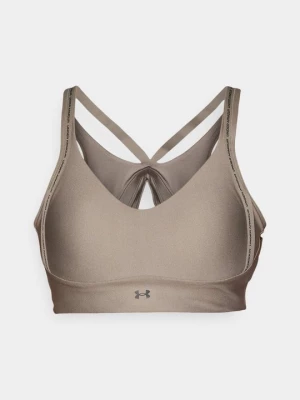 Obrázek produktu Sportovní podprsenky s lehkou oporou Under Armour světle hnědošedá