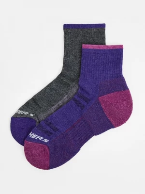 Obrázek produktu Sportovní ponožky Skechers tmavě fialová