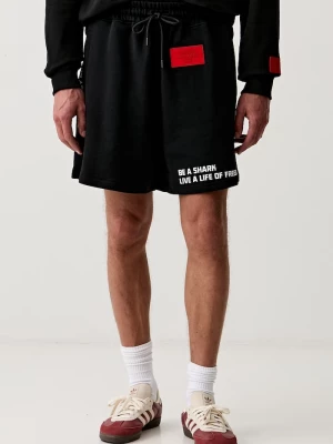 Obrázek produktu Sprayground teplákové šortky pánské bavlněné černá