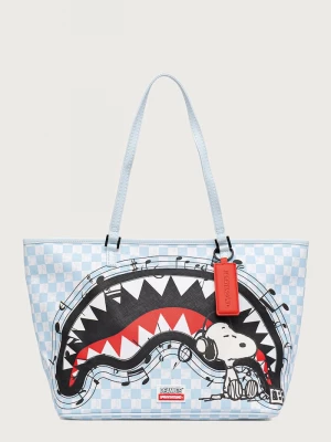 Obrázek produktu Sprayground tote taška dámská z imitace kůže SNOOPY modrá