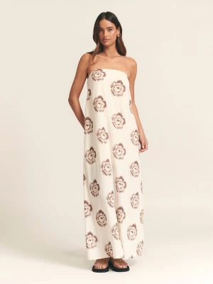 Obrázek produktu St MRLO Šaty 'CYPRESS DRESS' béžová / hnědá