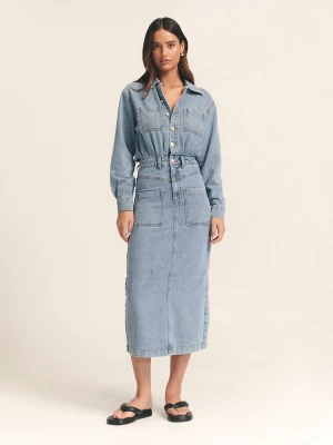 Obrázek produktu St MRLO Šaty 'HAMISH MIDI DRESS' modrá