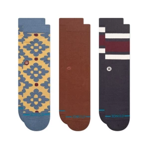 Obrázek produktu Stance Ponožky 'Ceramic Crew' indigo / žlutá / lilek / oxid / bílá