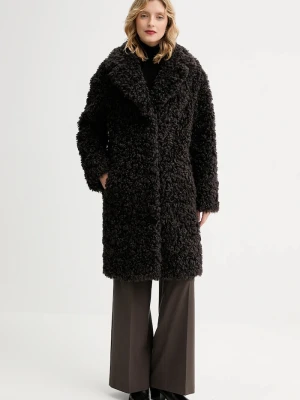 Obrázek produktu Stand Studio kabát z umělé kožešiny dámský Camille Cocoon Coat hnědá