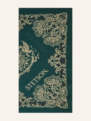 Obrázek produktu Stetson Šátek zelená / tmavě žlutá