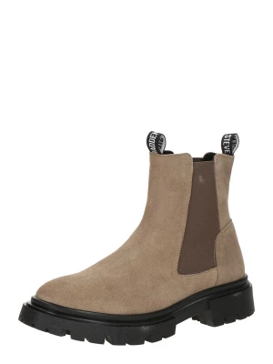 Obrázek produktu STEVE MADDEN Chelsea boty 'Raquel' béžová / tmavě béžová / černá / bílá