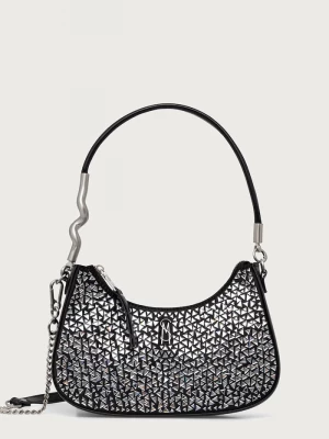 Obrázek produktu Steve Madden hobo kabelka dámská z imitace kůže Braz černá