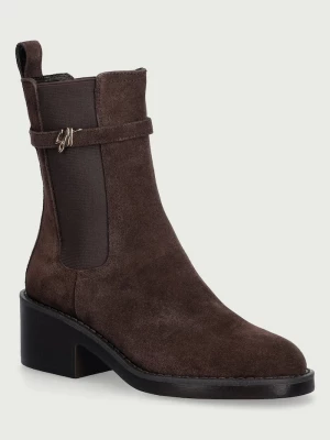 Obrázek produktu Steve Madden kotníkové boty dámské semišové Charity-SM hnědá