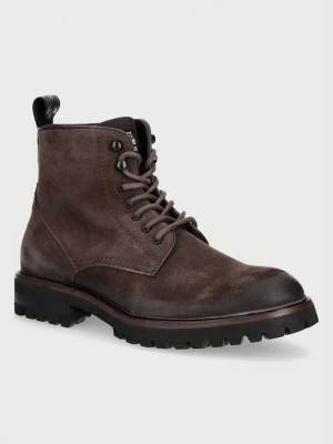 Obrázek produktu Steve Madden Kotníkové boty pánské semišové Montana hnědá