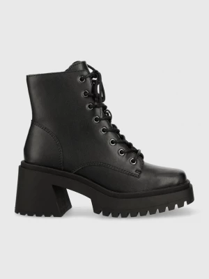 Obrázek produktu Steve Madden Kožené kotníkové boty Freeport černá