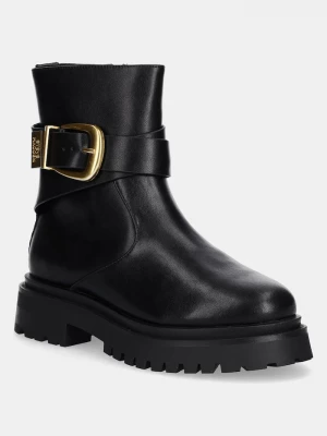 Obrázek produktu Steve Madden Kožené kotníkové boty Lexs černá