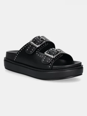 Obrázek produktu Steve Madden Kožené pantofle Freelance černá