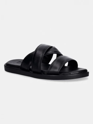 Obrázek produktu Steve Madden Kožené pantofle Steve Madden Grabba černá