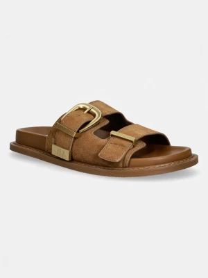 Obrázek produktu Steve Madden pantofle dámské semišové Arch hnědá