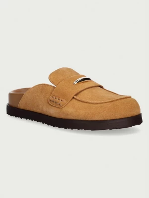 Obrázek produktu Steve Madden pantofle dámské semišové Tobin hnědá
