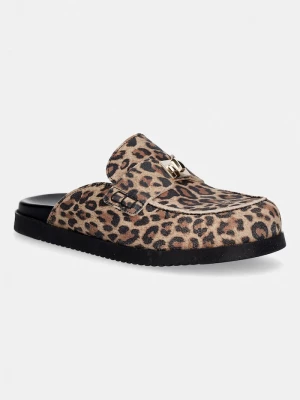 Obrázek produktu Steve Madden pantofle s uzavřenou špičkou dámské nubukové Megg hnědá
