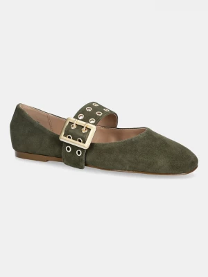 Obrázek produktu Steve Madden Semišové baleríny Atlantica zelená