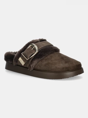 Obrázek produktu Steve Madden Semišové papuče Steve Madden Cozy Up hnědá