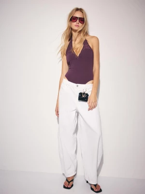 Obrázek produktu Stradivarius Body Halter Z Meshe Purple