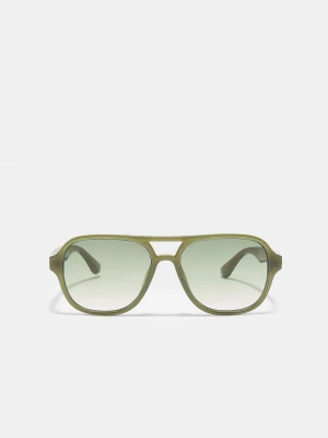 Obrázek produktu Stradivarius Brýle S Dvojitým Můstkem Khaki