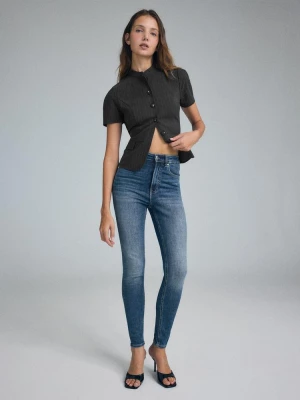Obrázek produktu Stradivarius D09 Džíny Skinny, Super Vysoký Pas Středně Modrá