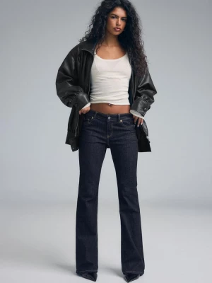 Obrázek produktu Stradivarius D67 Džíny Slim Bootcut Tmavě Modrá