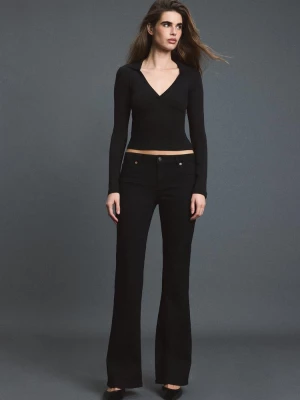 Obrázek produktu Stradivarius D67 Jeans Slim Bootcut Černá
