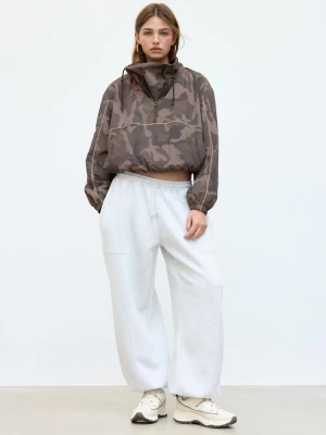 Obrázek produktu Stradivarius Funkční Větrovka S Fleecovou Podšívkou Hnědá