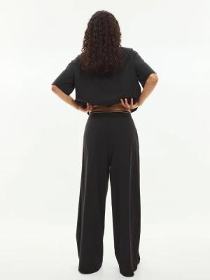 Obrázek produktu Stradivarius Jogger Kalhoty Palazzo S Elastickým Pasem Black