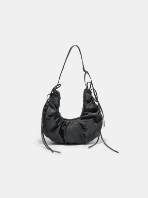 Obrázek produktu Stradivarius Kabelka Přes Rameno S Řasením Black