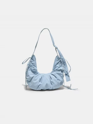 Obrázek produktu Stradivarius Kabelka Přes Rameno Z Nařasené Látky Sky Blue