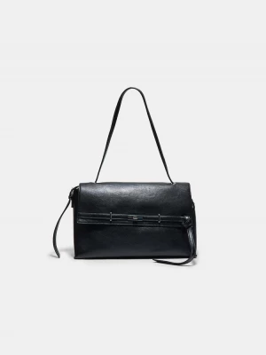 Obrázek produktu Stradivarius Kabelka S Maxi Páskem Black