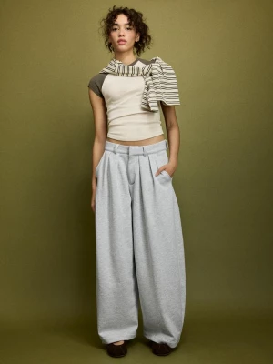 Obrázek produktu Stradivarius Kalhoty Jogger S Objemem A Záševky Grey