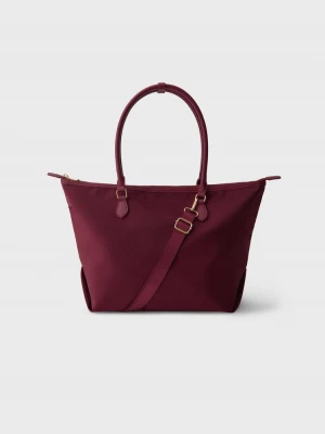 Obrázek produktu Stradivarius Kombinovaná Kabelka Shopper S Popruhem Granátová