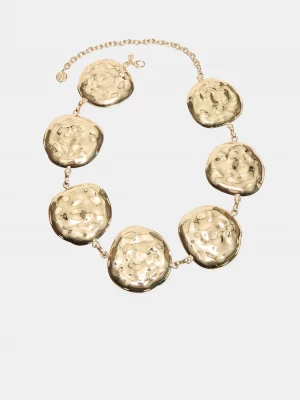 Obrázek produktu Stradivarius Kovový Pásek Velkými Kruhy Gold